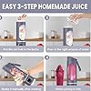 Portable blender juicer