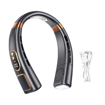 Portable Neck Fan – Hands-Free Personal Cooling
