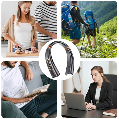 Portable Neck Fan – Hands-Free Personal Cooling
