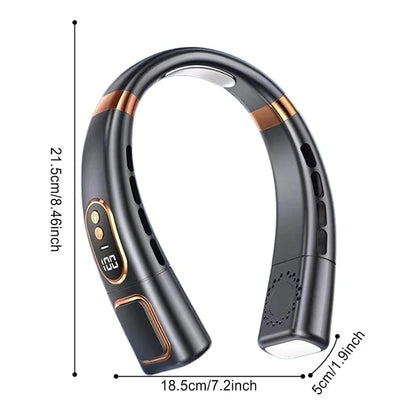 Portable Neck Fan – Hands-Free Personal Cooling