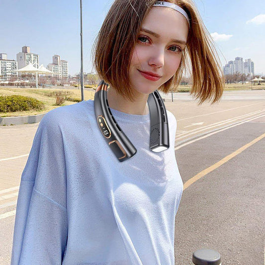 Portable Neck Fan – Hands-Free Personal Cooling