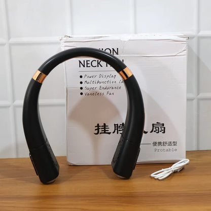 Portable Neck Fan – Hands-Free Personal Cooling