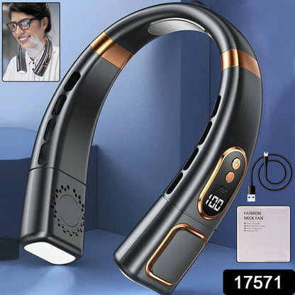 Portable Neck Fan – Hands-Free Personal Cooling