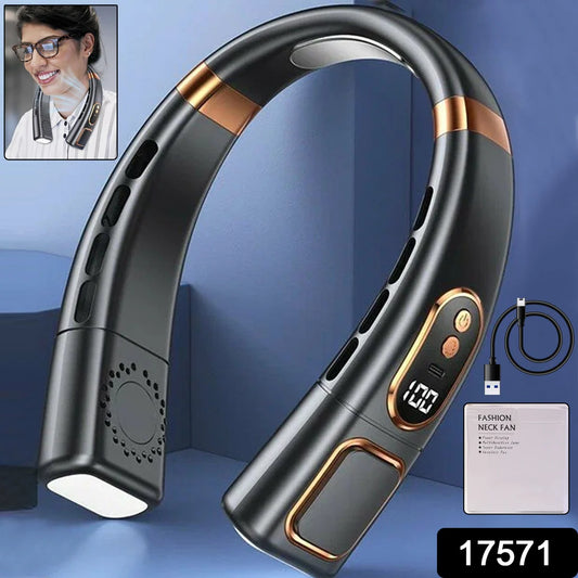 Portable Neck Fan – Hands-Free Personal Cooling