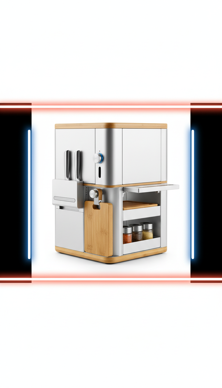 Compact Kitchen Organizer