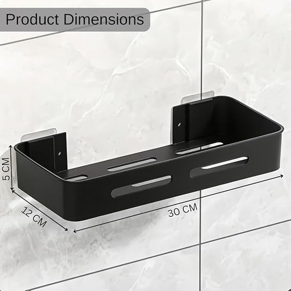 AquaHold Pro – No-Drill Shower Shelf