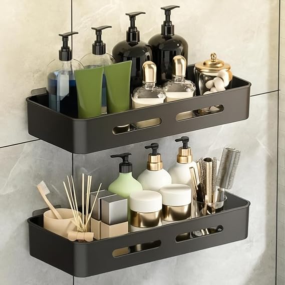 AquaHold Pro – No-Drill Shower Shelf