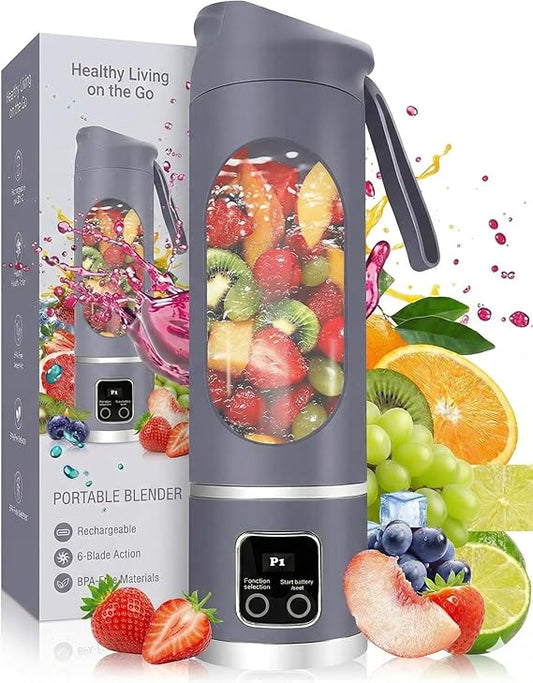 Portable blender juicer