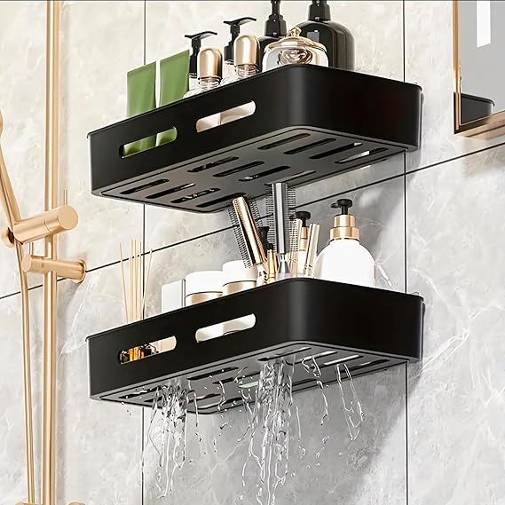 AquaHold Pro – No-Drill Shower Shelf