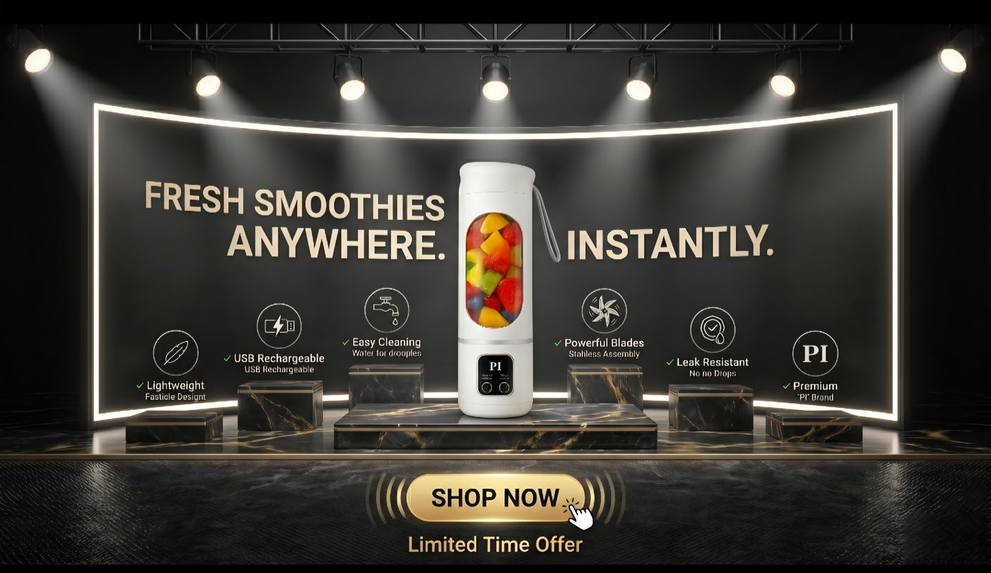 Compact Juicer Blender For Fresh Homemade Drinks