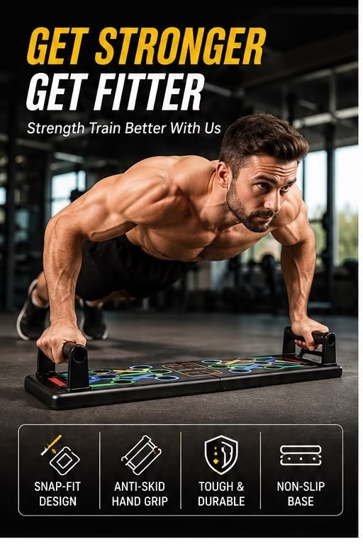 Muscle Map Push Board