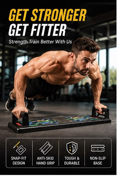 Muscle Map Push Board