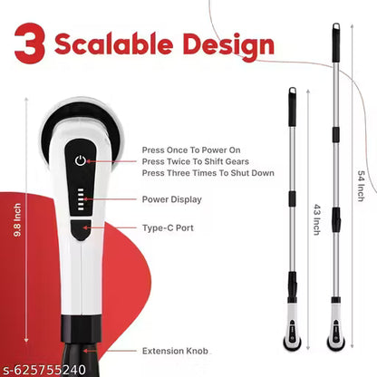 Cordless Electric Spin Mop – Lightweight 360° Cleaning